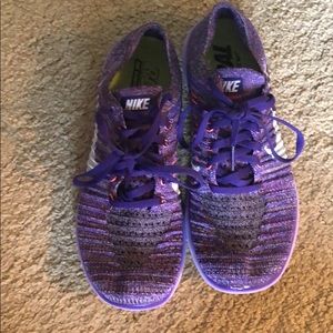 Purple Nike Free Run
